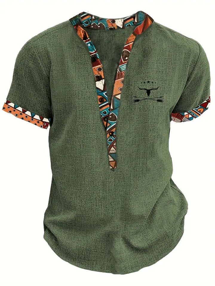 Lenoir™ | Chemise élégante à manches courtes