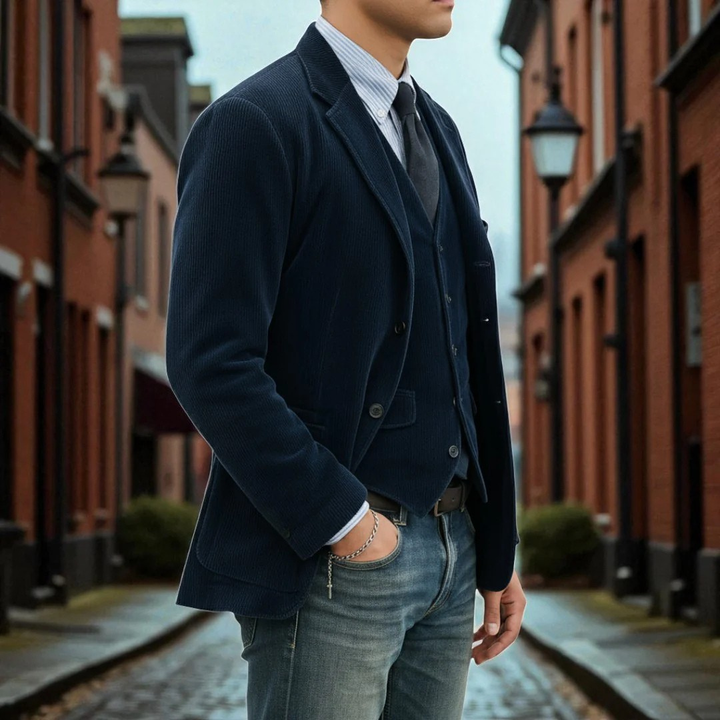 Lavendre - Veste en Velours Premium