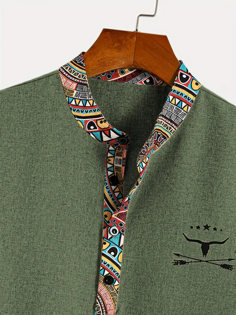 Lenoir™ | Chemise élégante à manches courtes