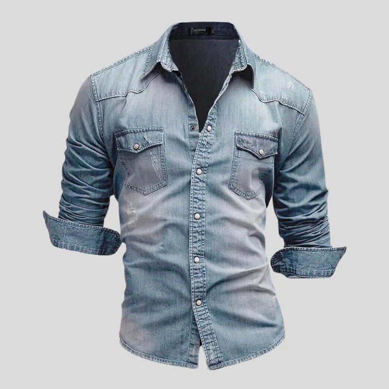 Lenoir™ - Chemise en denim au style moderne