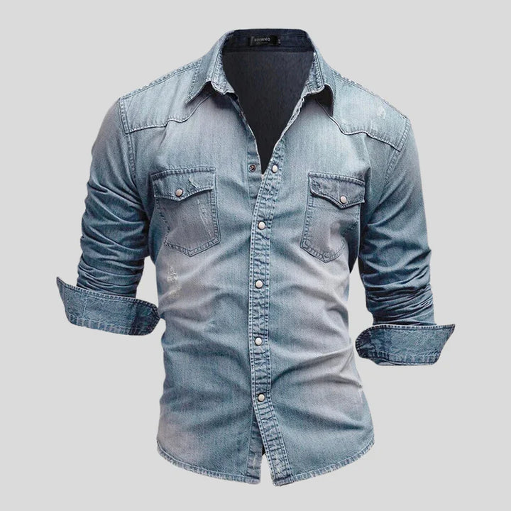 Lenoir™ - Chemise en denim au style moderne