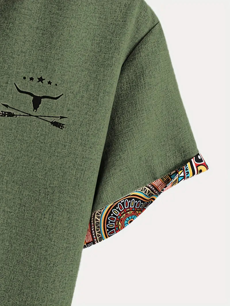 Lenoir™ | Chemise élégante à manches courtes