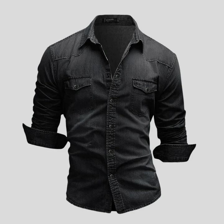 Lenoir™ - Chemise en denim au style moderne