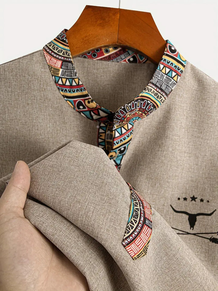 Lenoir™ | Chemise élégante à manches courtes