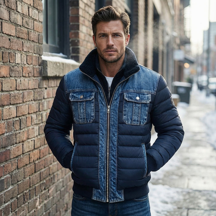 Lavendre - Veste Bombers Matelassée