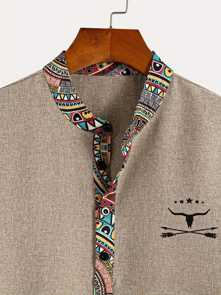 Lenoir™ | Chemise élégante à manches courtes